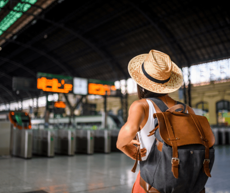 woman-at-airport-with-backpack